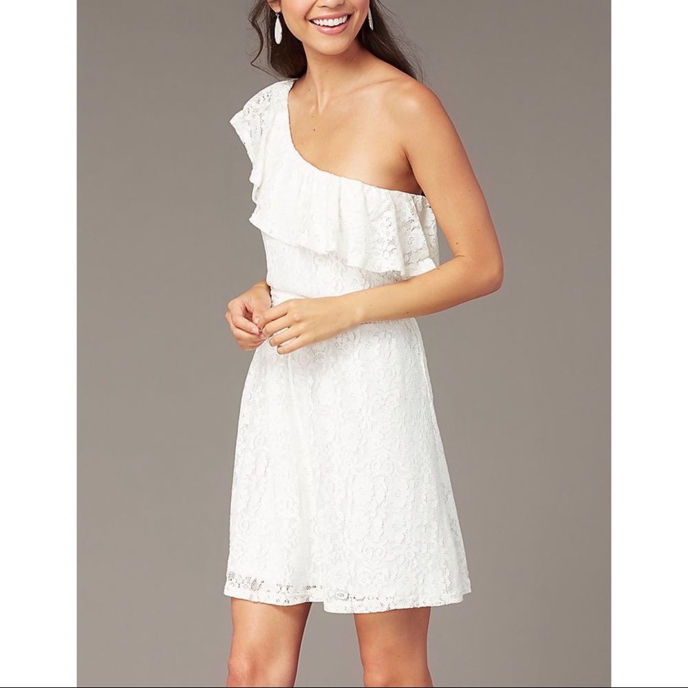 Love Reign One Shoulder Lace Dress